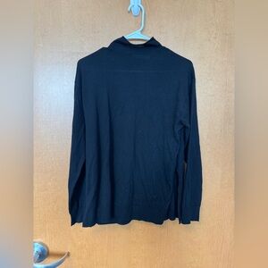 Mango Women’s Black Turtleneck Sweater